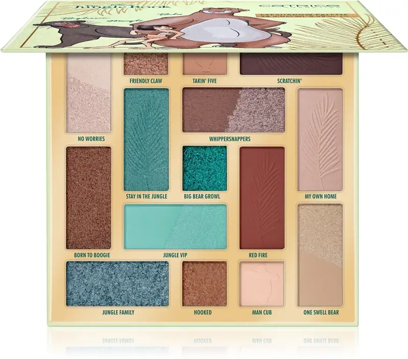 Disney The Jungle Book palette di ombretti colore 030 Mother Nature's Recipes 28 g