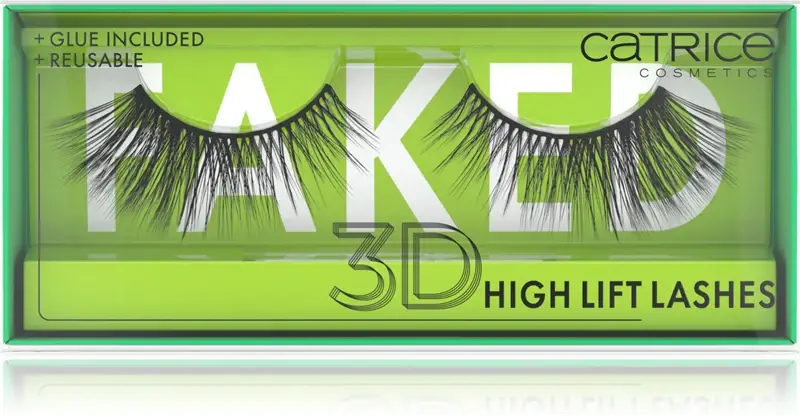 Faked ciglia finte con colla e applicatore 3D High Lift 2 pezzi