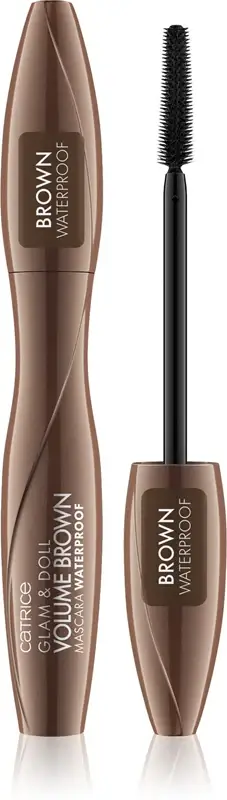 Glam & Doll Volume Brown mascara waterproof allungante e volumizzante 10 ml