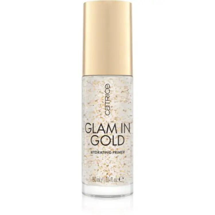 Glam In Gold Primer idratante per fondotinta con oro a 24 carati colore 010 Oh My Goldness 30 ml