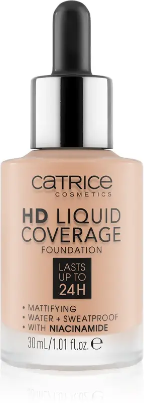 HD Liquid Coverage fondotinta colore 020 Rose Beige 30 ml