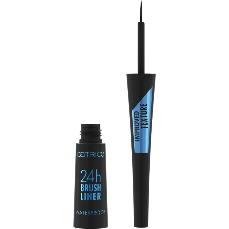 Occhi 24h Brush Eyeliner Waterproof 010-Ultra Black Waterproof - Eyeliner miniatura 2