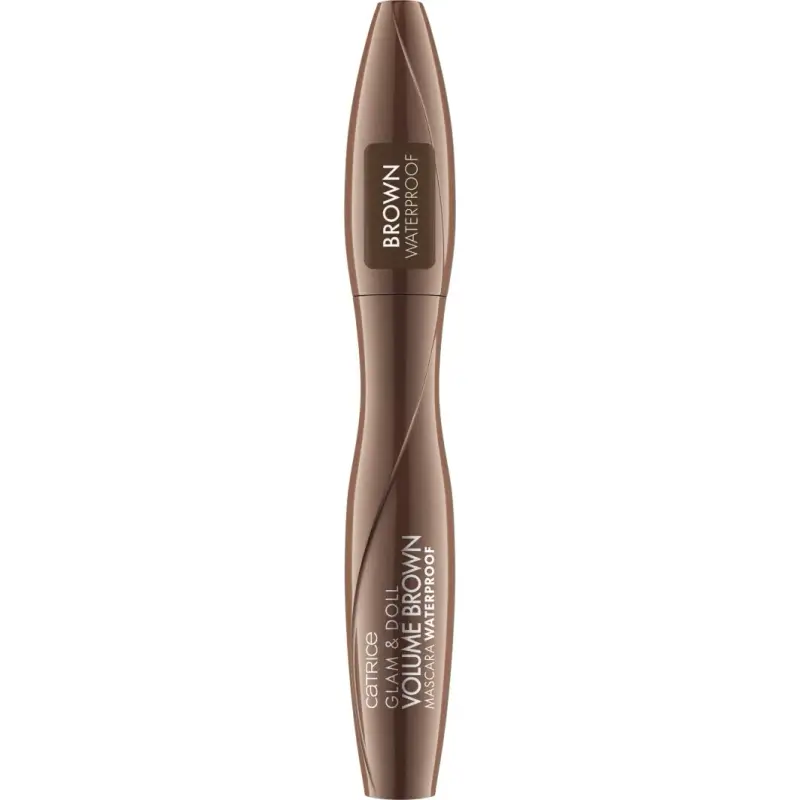 Occhi Glam & Doll Volume Brown Mascara Waterproof Brown - Mascara miniatura 2