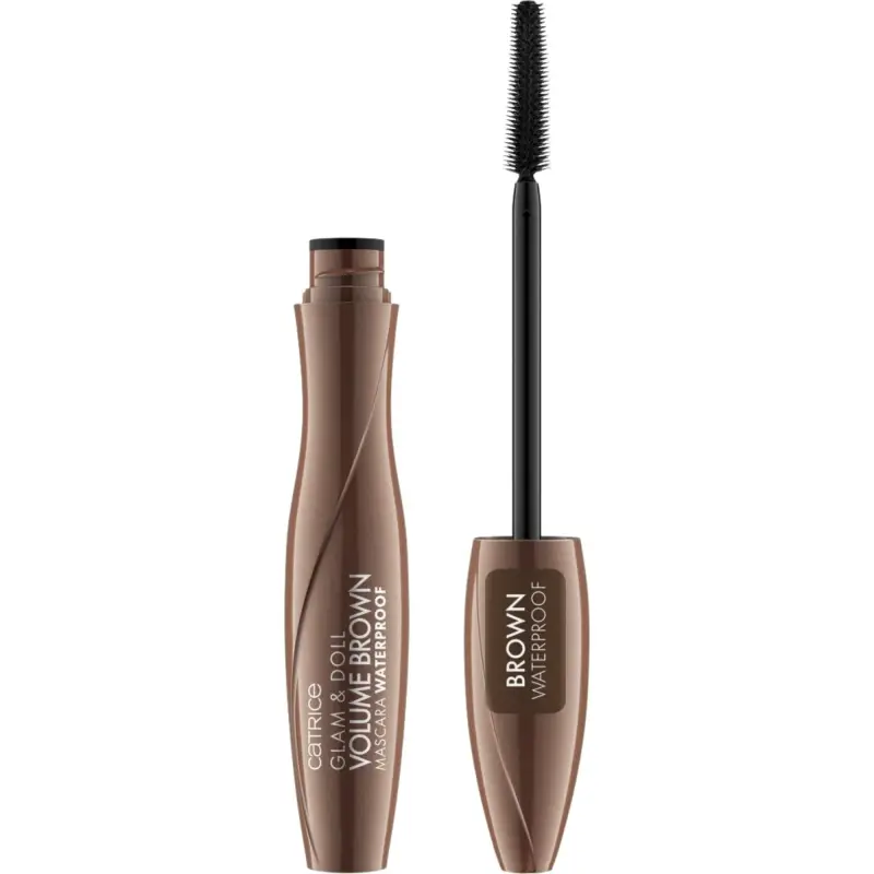 Occhi Glam & Doll Volume Brown Mascara Waterproof Brown - Mascara