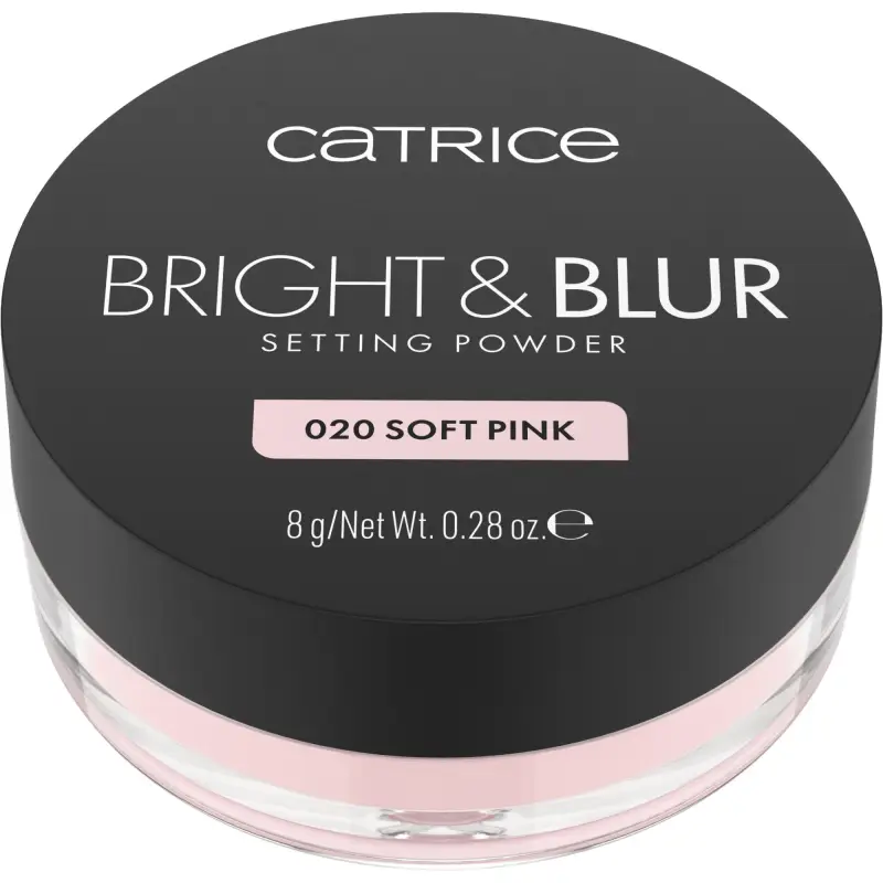 Viso Bright & Blur Cipria in Polvere Luminosa 020-Soft Pink - Cipria,Illuminante viso