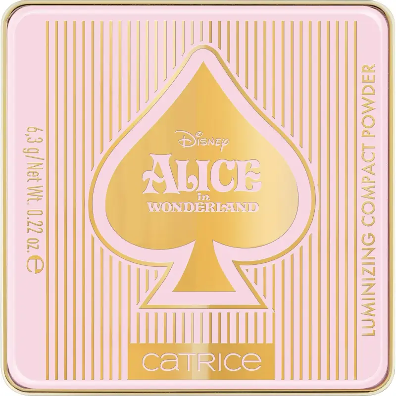 Viso Disney Alice in Wonderland Cipria Compatta Illuminante C01-Slightly Confused - Cipria miniatura 2