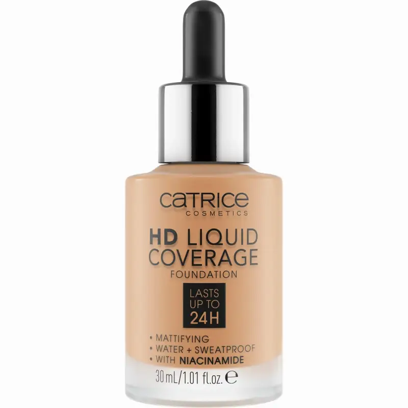 Viso HD Liquid Coverage Fondotinta 046-Camel Beige - Fondotinta miniatura 2