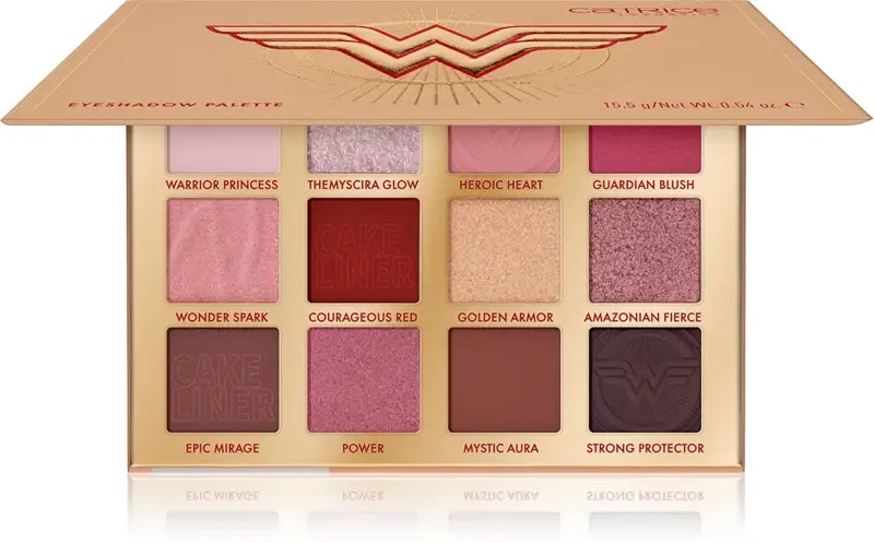 Wonder Woman palette di ombretti colore 020 Amazonian Warrior 15,5 g