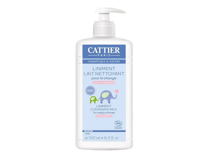 Cattier Baby Liniment Latte Detergente Ipoallergenico Per Cambio BIO 500ML
