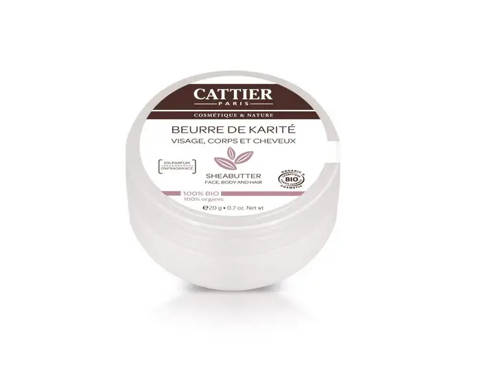 Cattier Burro di Karitè Viso, Corpo e Capelli BIO 20G