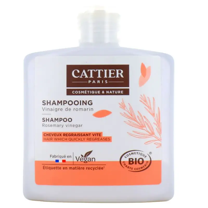 Cattier Shampoo Aceto di Rosmarino Capelli BIO 250ML