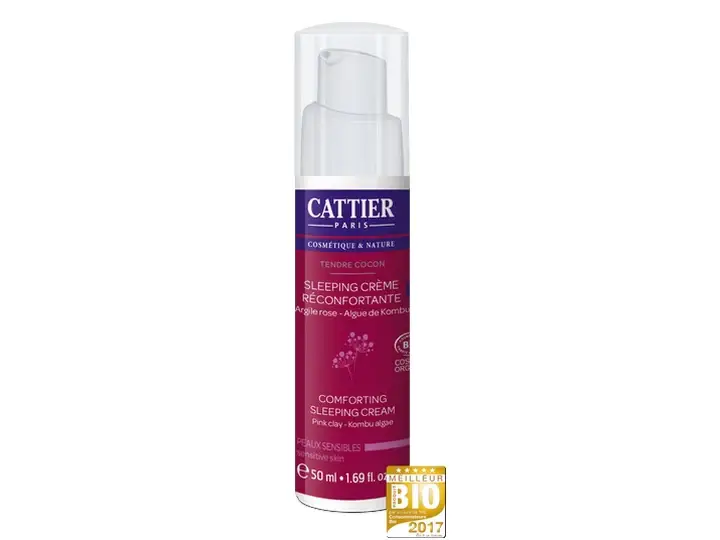 Cattier Sleeping Crema Confortante Notte Ipoallergenica BIO 50ML