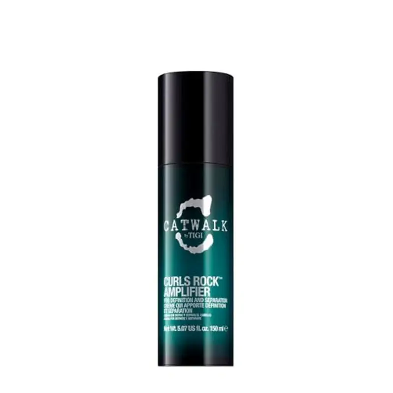 Catwalk di TIGI Curls Rock Amplifier Crema Arricciante per Definizione e Controllo de Capelli Ricci, 150 ml (l'imballaggio può variare)