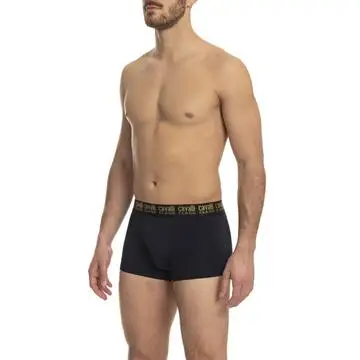 BOXER UOMO IN COTONE ELASTICIZZATO CAVALLI CLASS QXO01F (2 CAPI)