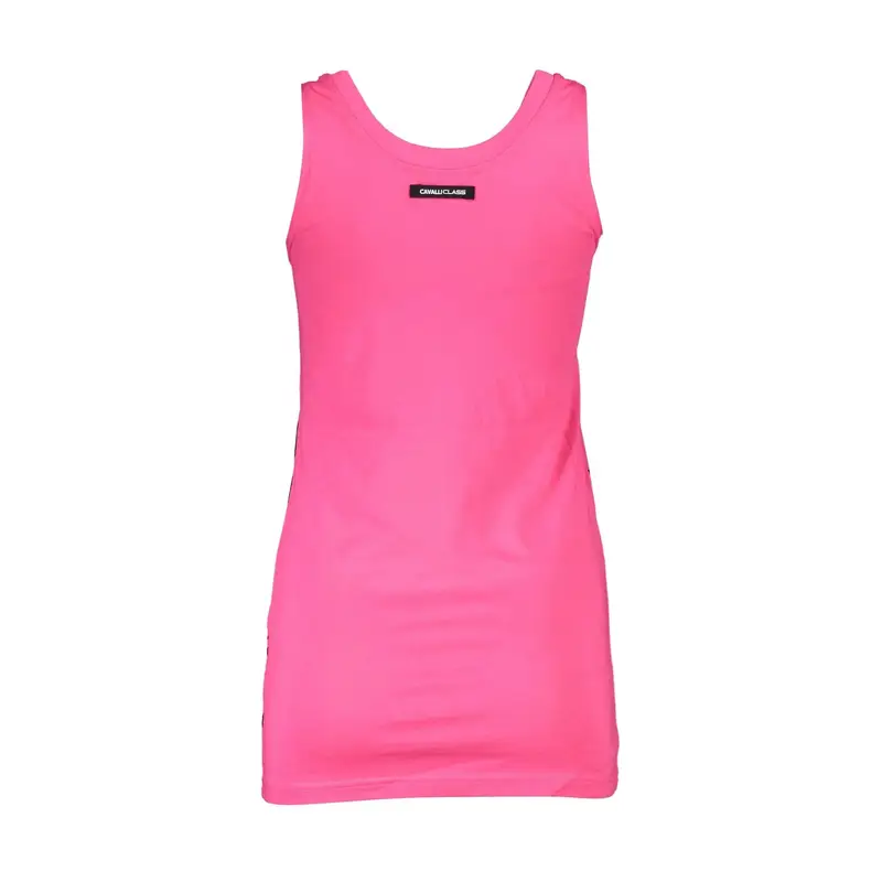 Cavalli Class Canotta Donna Rosa con Stampa miniatura 2