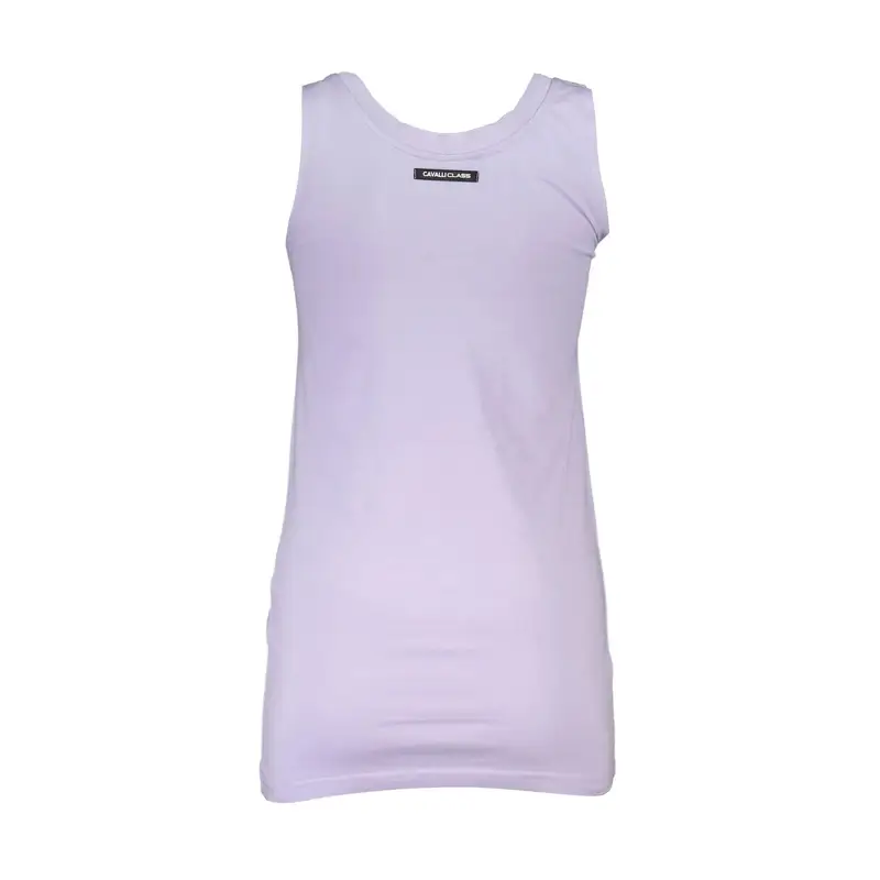 Cavalli Class Canotta Donna Viola con Stampa miniatura 2