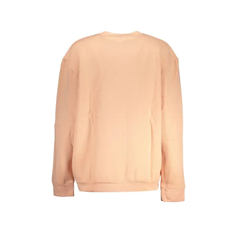 Felpa Donna Rosa Girocollo con Logo miniatura 2