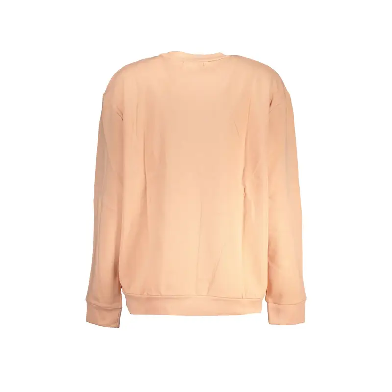 Felpa Donna Rosa Girocollo con Logo miniatura 2