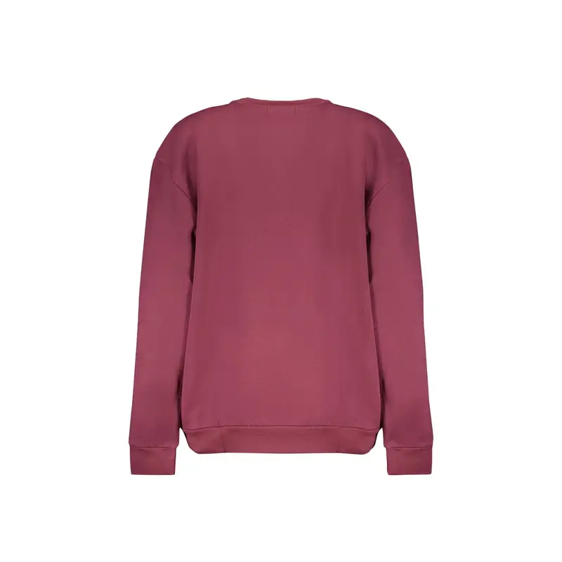 Felpa Donna Viola Girocollo con Logo miniatura 2