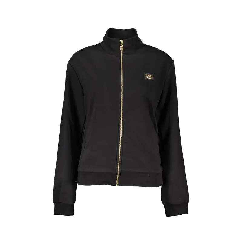 Cavalli Class Felpa Donna Nera con Zip