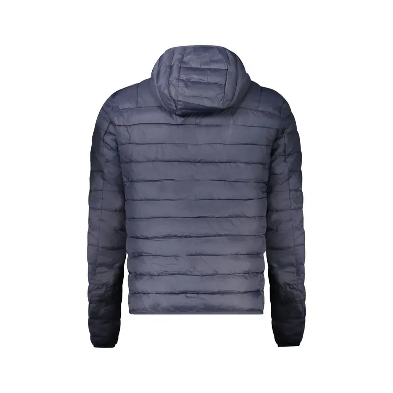 Giubbotto Uomo Blu con Cappuccio Removibile miniatura 2