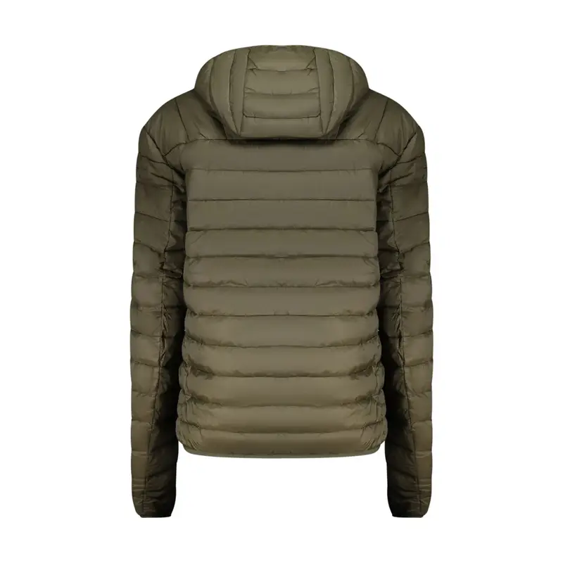 Giubbotto Uomo Verde con Cappuccio Removibile miniatura 2