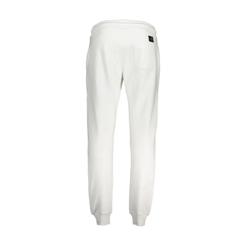 Cavalli Class Pantaloni Uomo Bianco con Ricamo miniatura 2