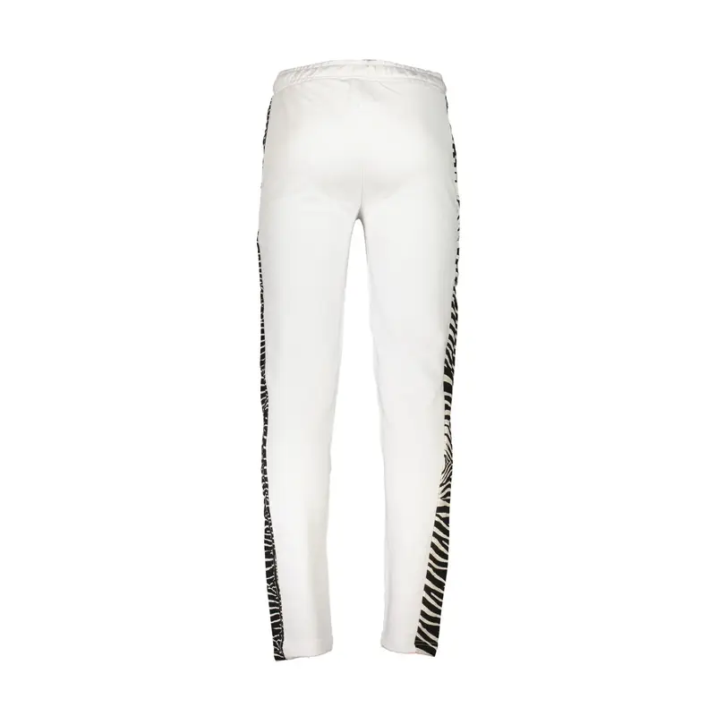 Pantaloni Uomo Bianco Stampa Logo miniatura 2