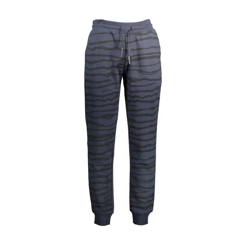 Cavalli Class Pantaloni Uomo Blu con Stampa
