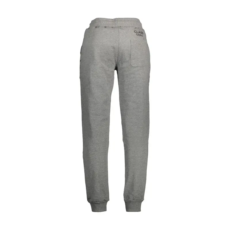 Cavalli Class Pantaloni Uomo Grigio con Stampa miniatura 2