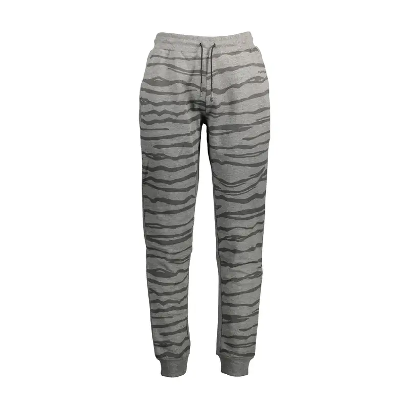 Cavalli Class Pantaloni Uomo Grigio con Stampa