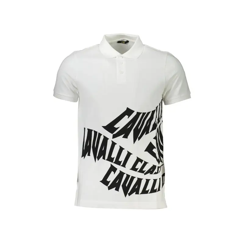 Cavalli Class Polo Uomo Bianco 4060748
