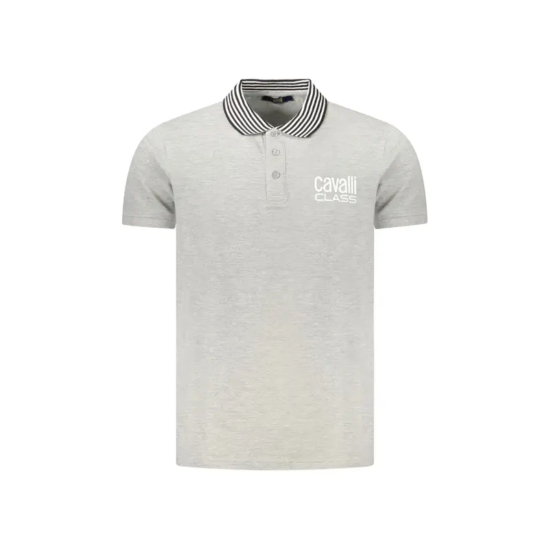 Cavalli Class Polo Uomo Grigio 4072500