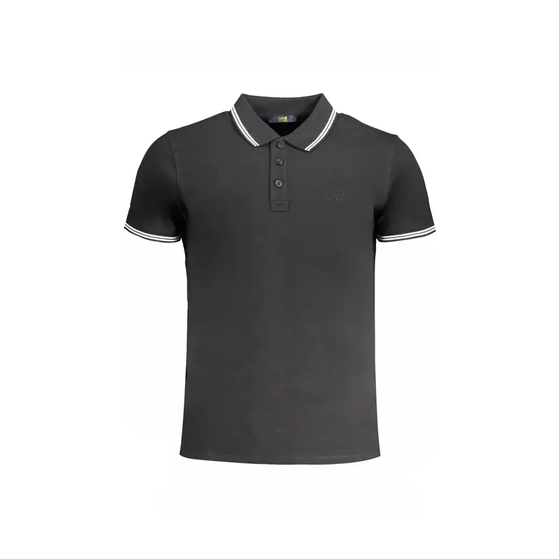 Cavalli Class Polo Uomo Nero 4062139