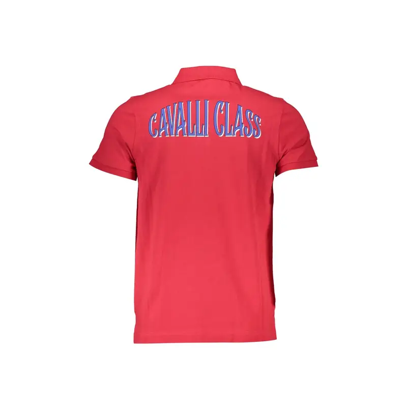 Cavalli Class Polo Uomo Rosso 4060746 miniatura 2