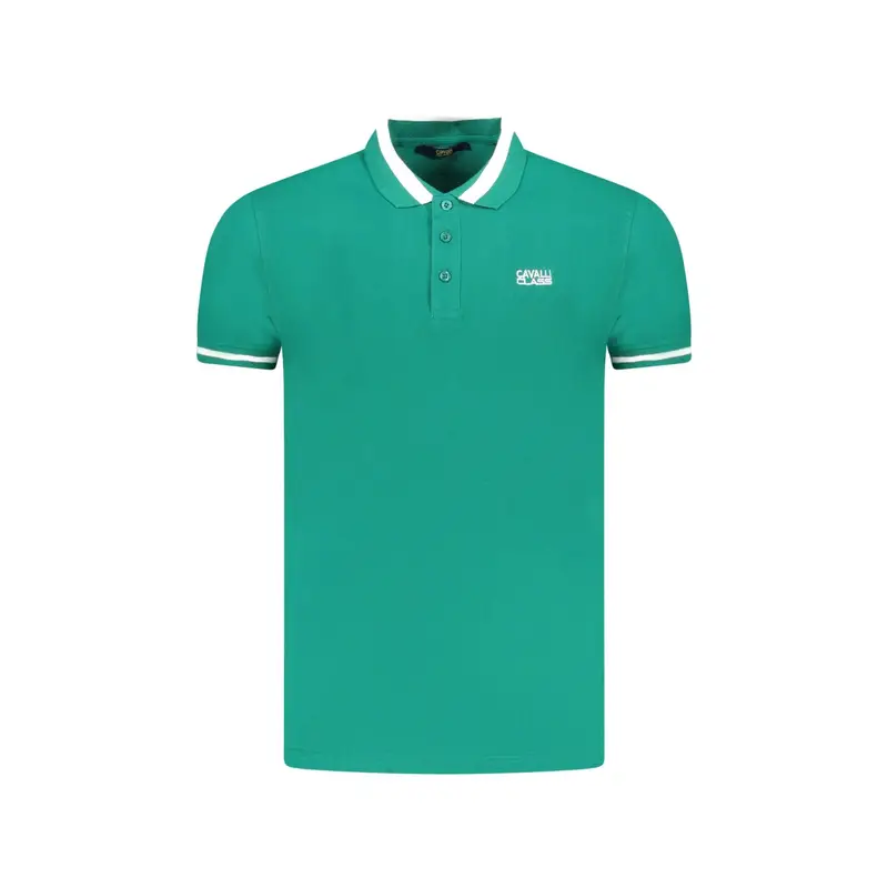 Cavalli Class Polo Uomo Verde 4071662