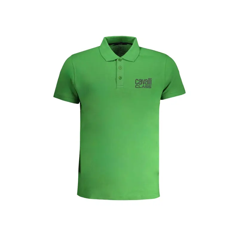 Cavalli Class Polo Uomo Verde 4061982