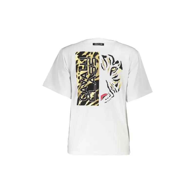 Cavalli Class T-shirt Donna Bianco 4072355 miniatura 2