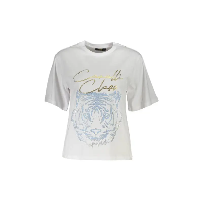 Cavalli Class T-shirt Donna Bianco 4072038