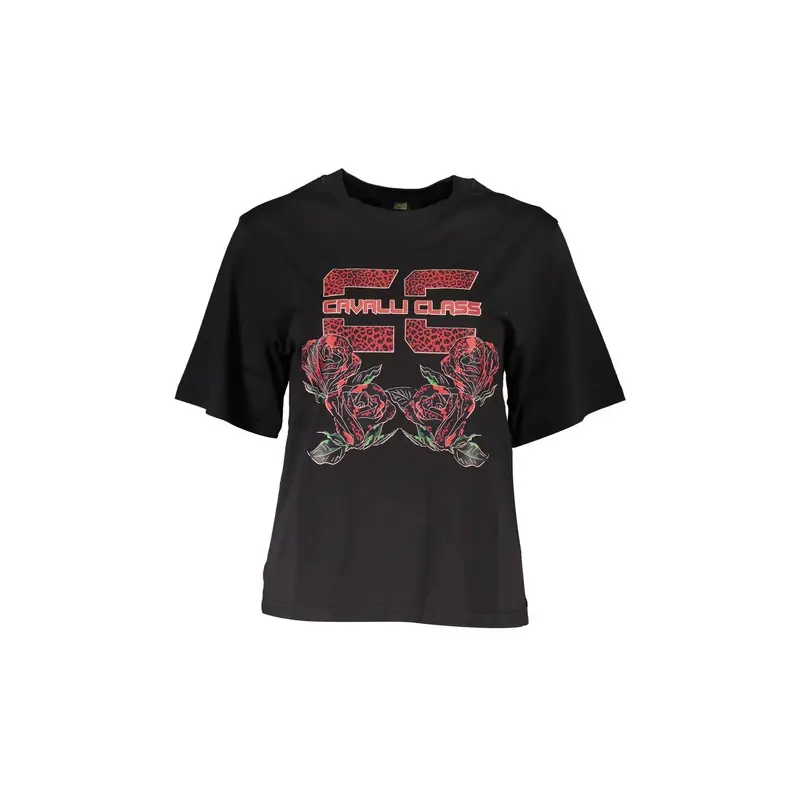 Cavalli Class T-shirt Donna Nero 4072055