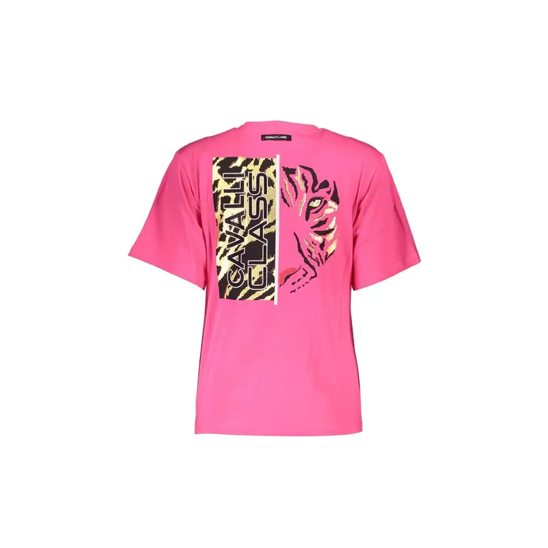 Cavalli Class T-shirt Donna Rosa 4071906 miniatura 2