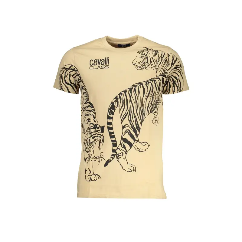 Cavalli Class T-shirt Uomo Beige 4061570