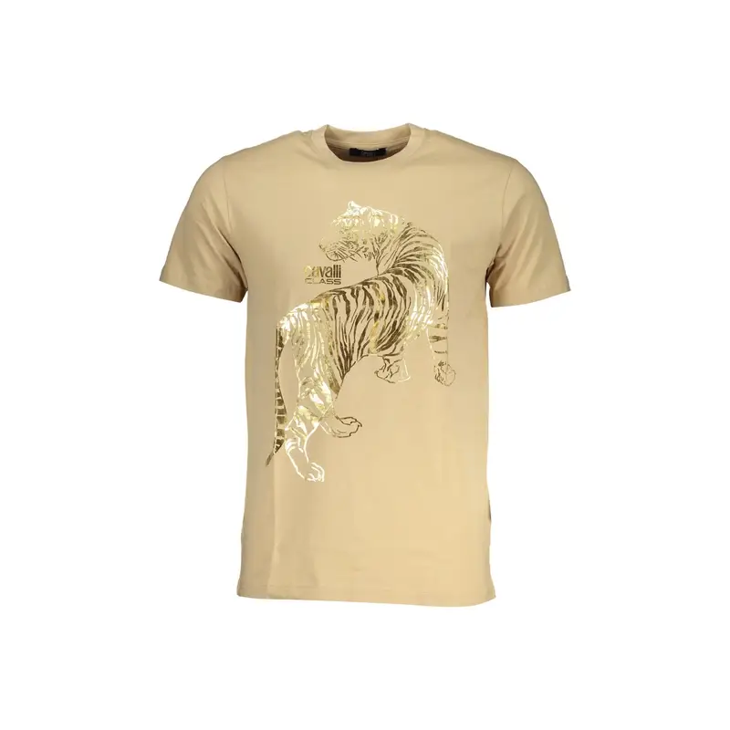 Cavalli Class T-shirt Uomo Beige 4061553