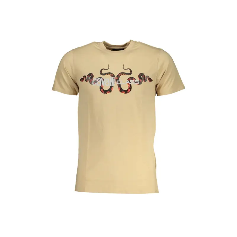 Cavalli Class T-shirt Uomo Beige 4061601