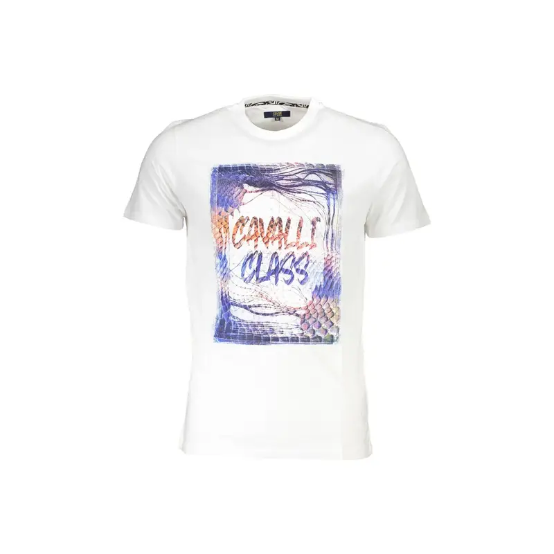 Cavalli Class T-shirt Uomo Bianco 4071769