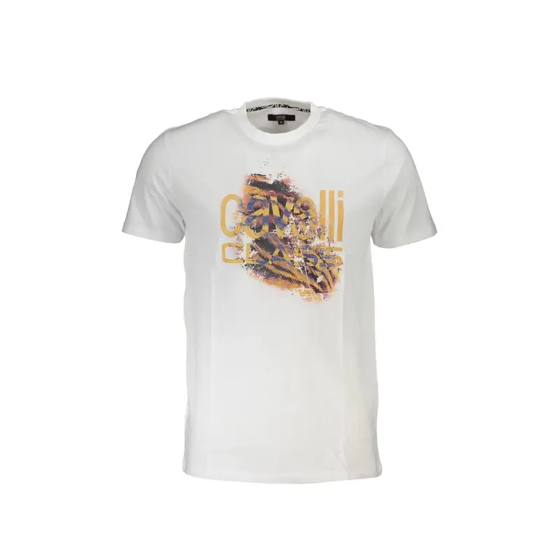 Cavalli Class T-shirt Uomo Bianco 4060820
