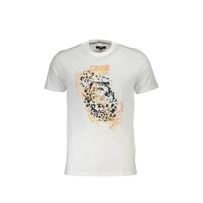 Cavalli Class T-shirt Uomo Bianco 4061156