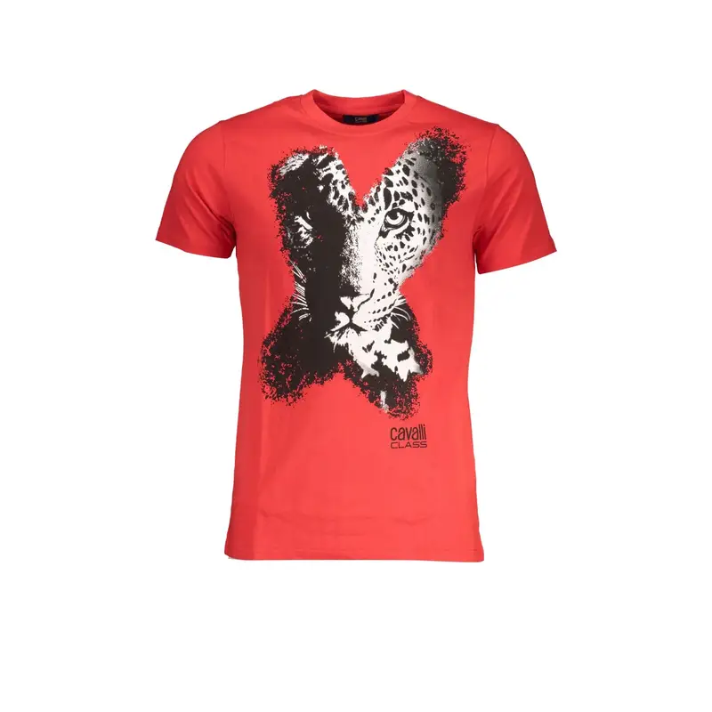 Cavalli Class T-shirt Uomo Rosso 4061536