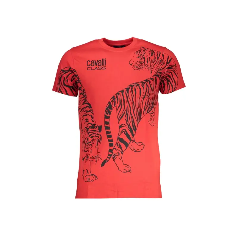 Cavalli Class T-shirt Uomo Rosso 4061613