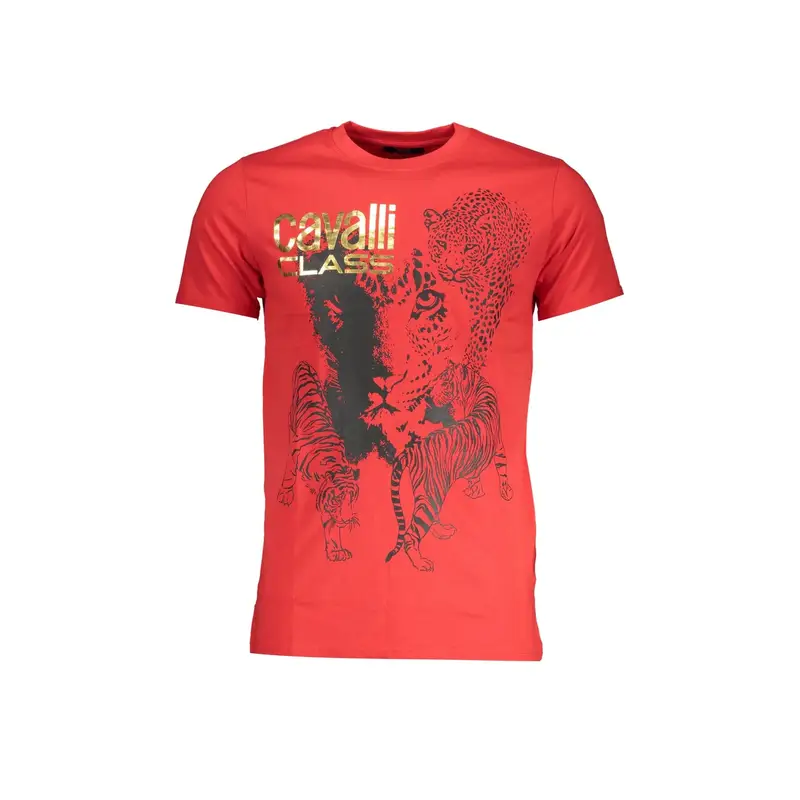 Cavalli Class T-shirt Uomo Rosso 4061588